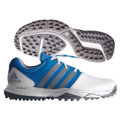 Adidas blue traxion golf shoes